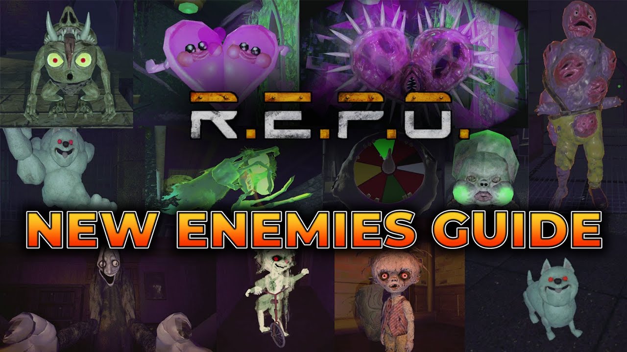  R.E.P.O NEW ENEMIES — FULL GUIDE & EVERYTHING YOU MUST KNOW!