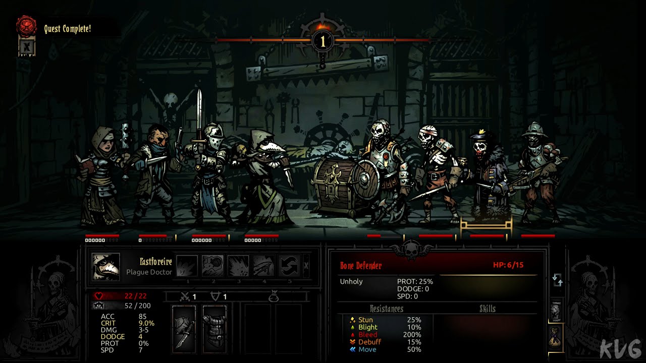 Darkest Dungeon Gameplay