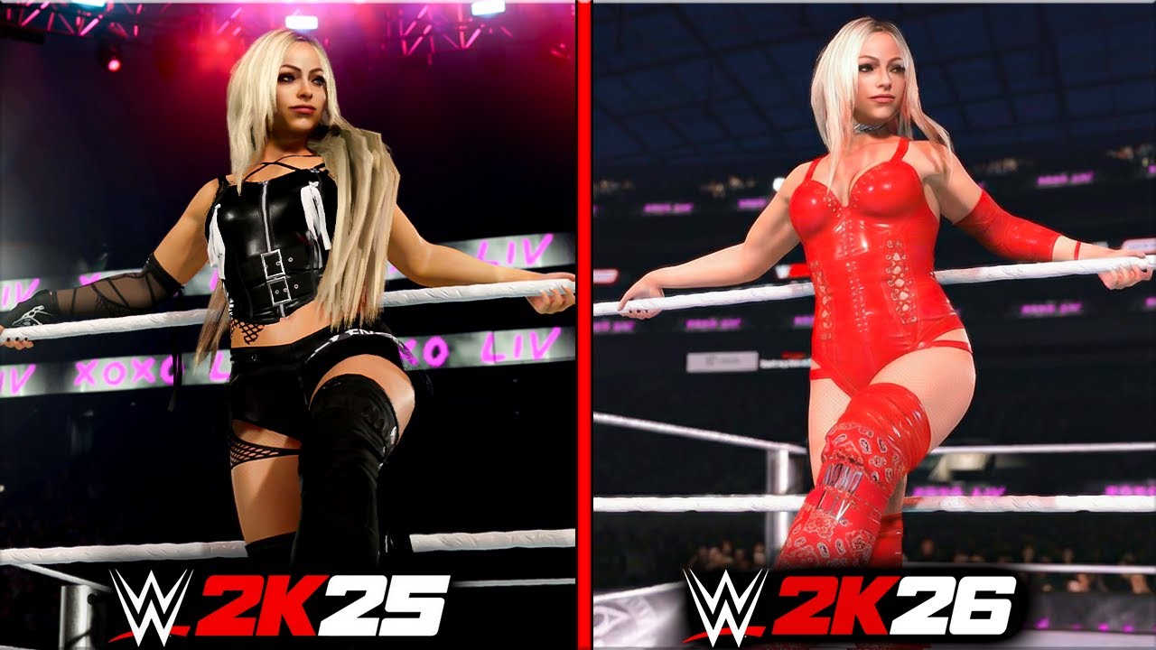 WWE 2K25 vs WWE 2K26