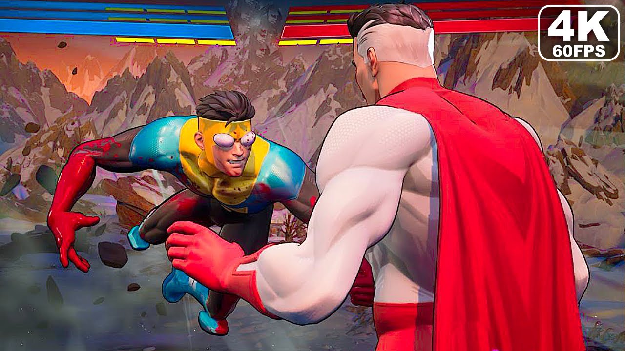 Invincible VS All Finishers 4K 60FPS