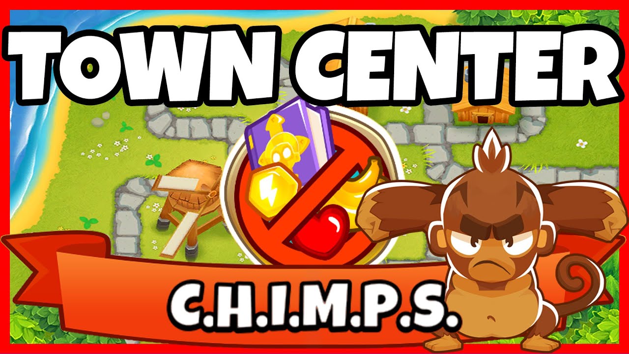 Bloons TD6 Town Center CHIMPS - Auto Start (No Commentary)