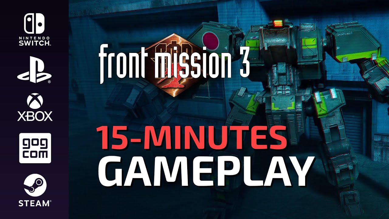 FRONT MISSION 3: Remake || 15-minutes gameplay