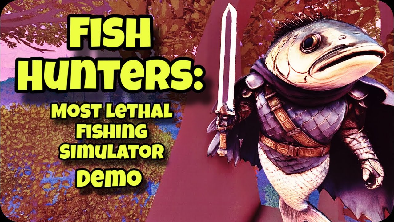 THIS GAME IS FISHING BUT UNHINGED - Fish Hunters: Most Lethal Fishing Simulator 🐟 Demo