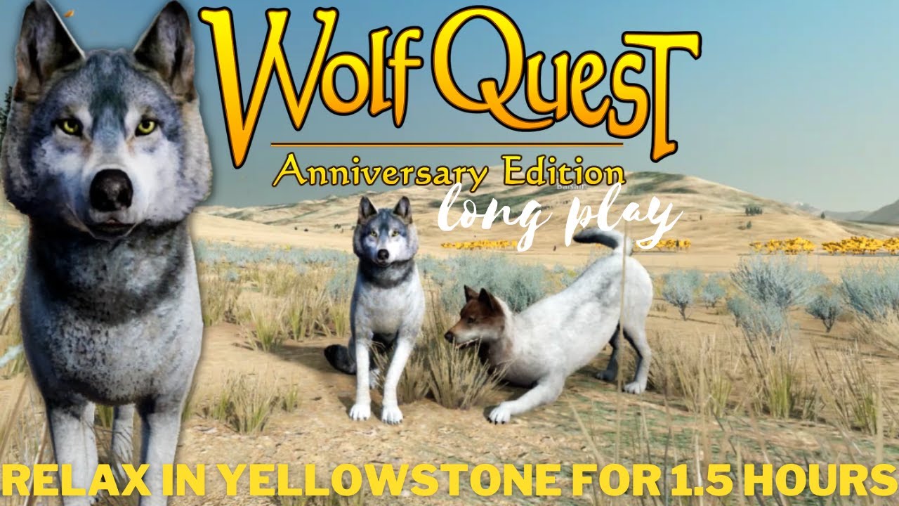 WolfQuest Longplay - Wildlife Viewing, Mountain Adventures Gameplay