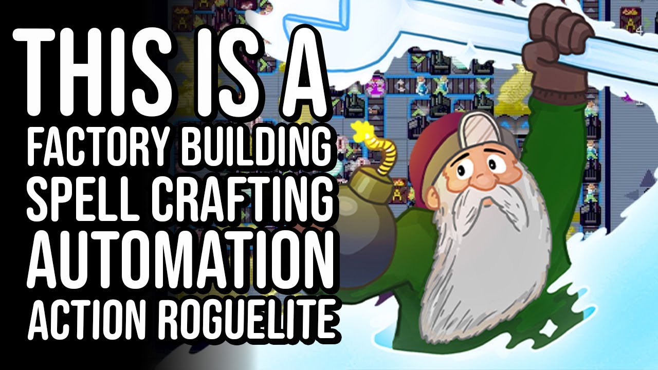 This FACTORY BUILDING Action Roguelike is INSANELY Unique! - Rogue Factory