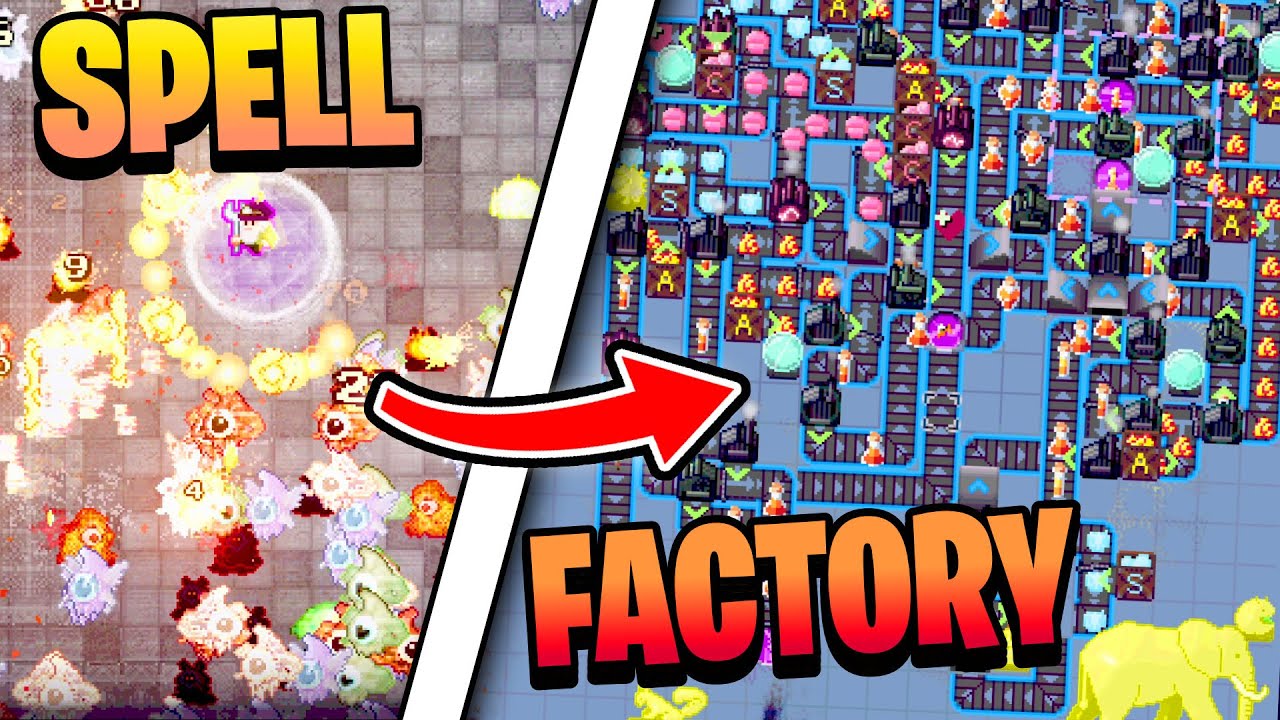 I Built a BROKEN Spell Factory That AUTOKILLS EVERYTHING!