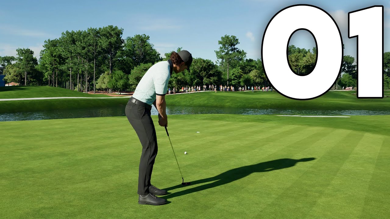 PGA Tour 2K25 Career - Part 1 - The Beginning