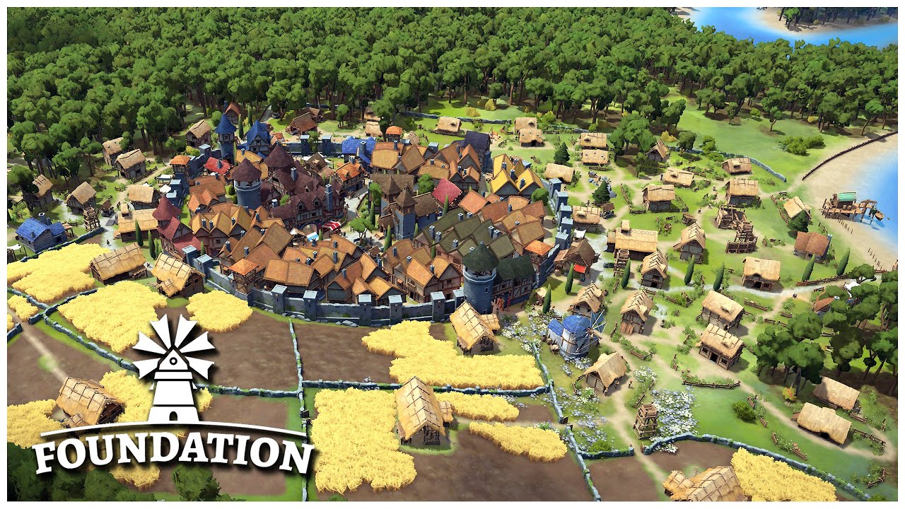Building a Massive Medieval Kingdom! | Foundation Ep. 1 (Full Release)