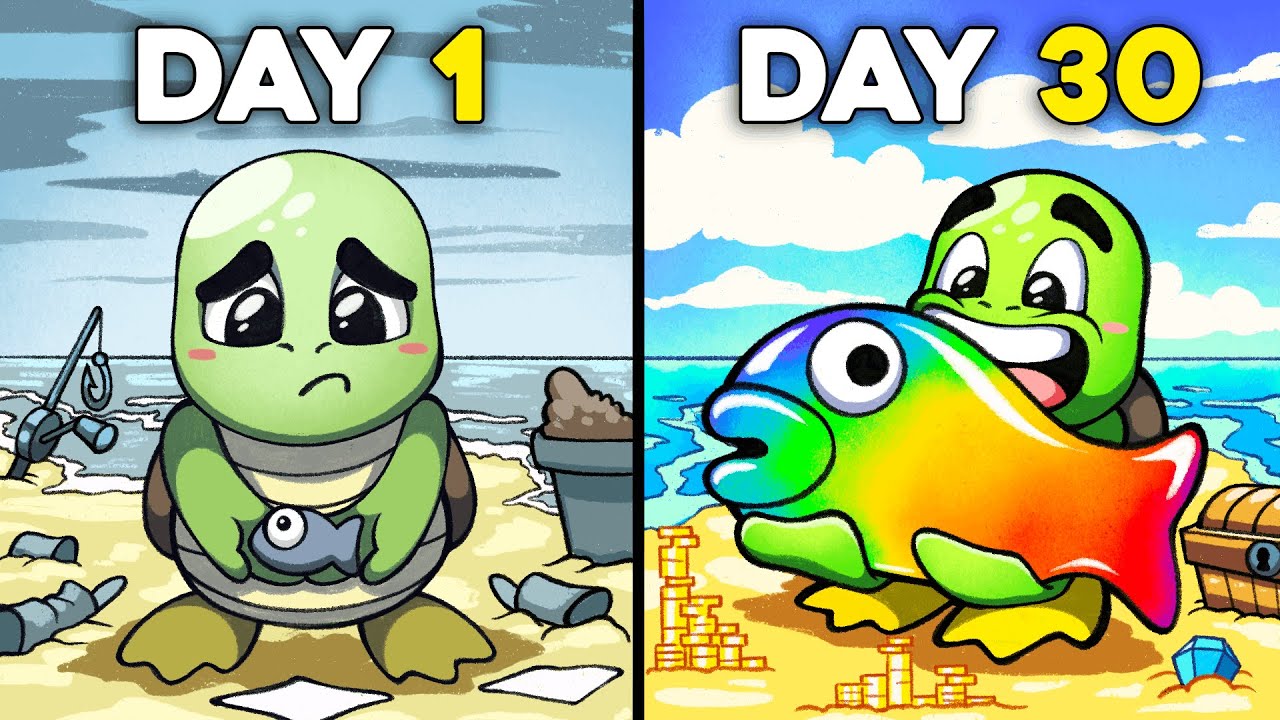 I caught 100% of the ocean by fishing for 30 days