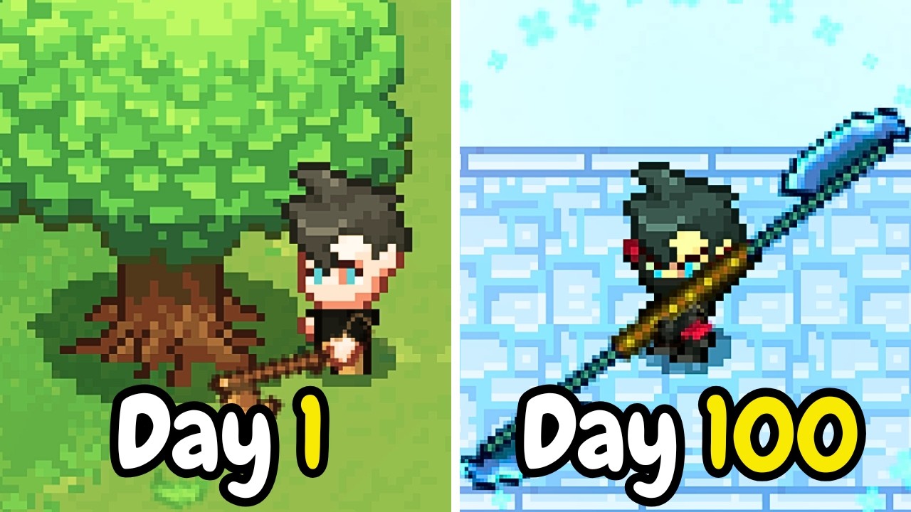 I Spent 100 days in Necesse 1.0 Update