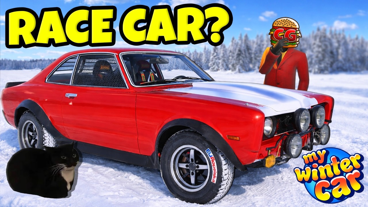 My Junk Car Is FINALLY Rally Ready in My Winter Car?