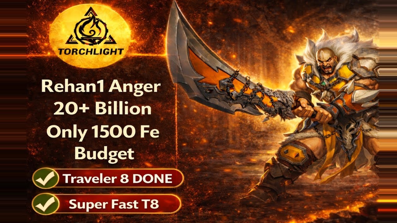 Torchlight: Infinite - Rehan1 20B+ Only 1500fe Budget - Showcase/Guide