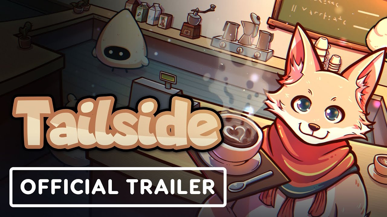 Tailside: Cozy Cafe Sim - Official Early Access Launch Trailer