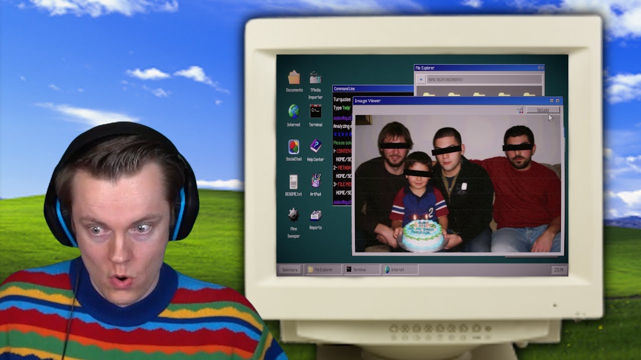 Horror Game Where you Investigate an Old Computer - Heaven Does Not Respond