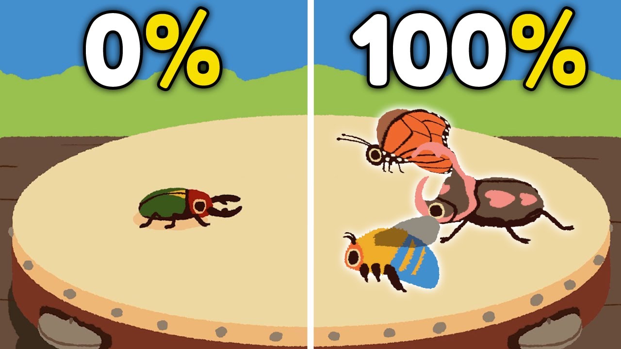 I Played 100% of A Game About Catching Bugs