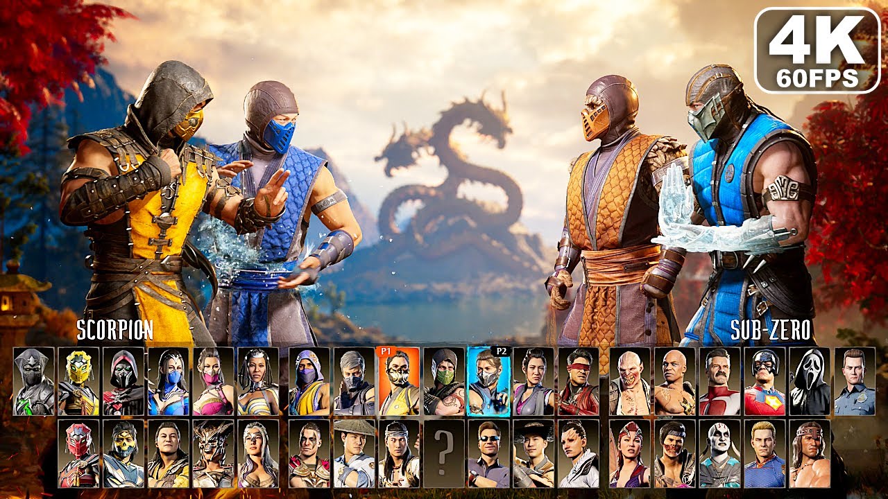 Mortal Kombat 1 Gameplay All Characters MK1