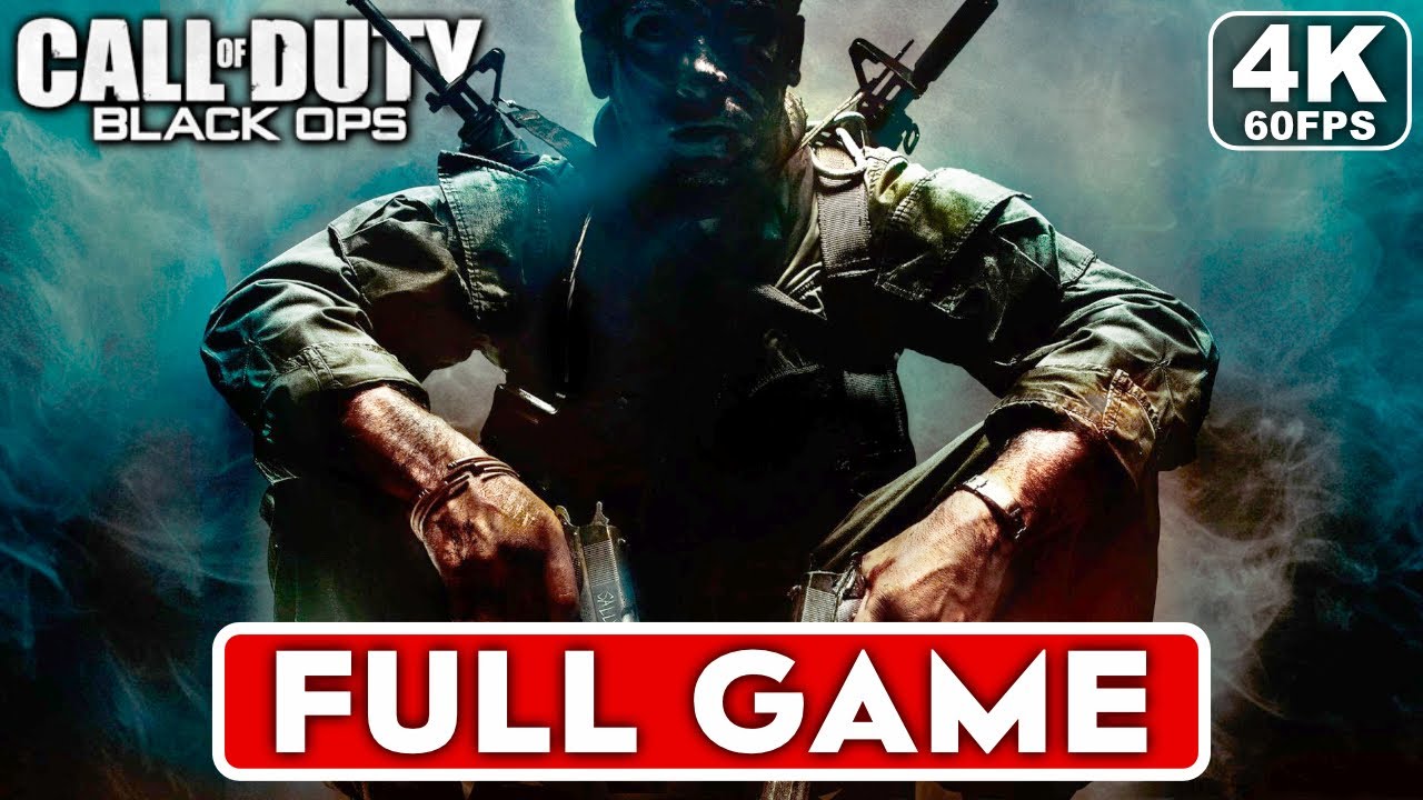 CALL OF DUTY BLACK OPS Gameplay Walkthrough Campaign FULL GAME