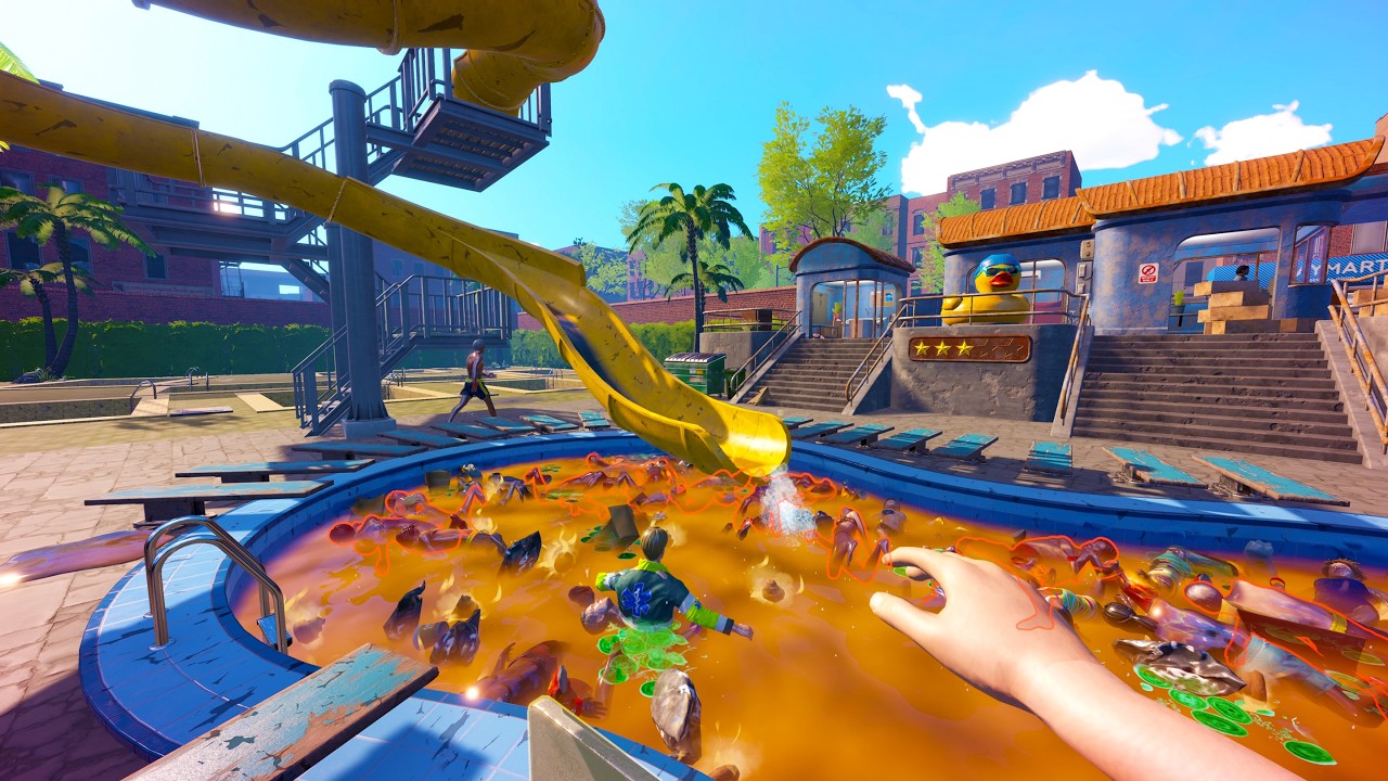 I Became a Millionaire by Obliterating Everyone In My Waterpark - Waterpark Simulator