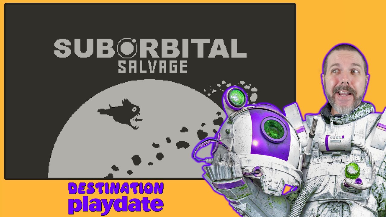 Suborbital Salvage - Playdate gameplay + impressions