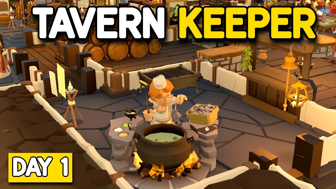 Our Tavern Life Story Begins - Day 1 - Tavern Keeper