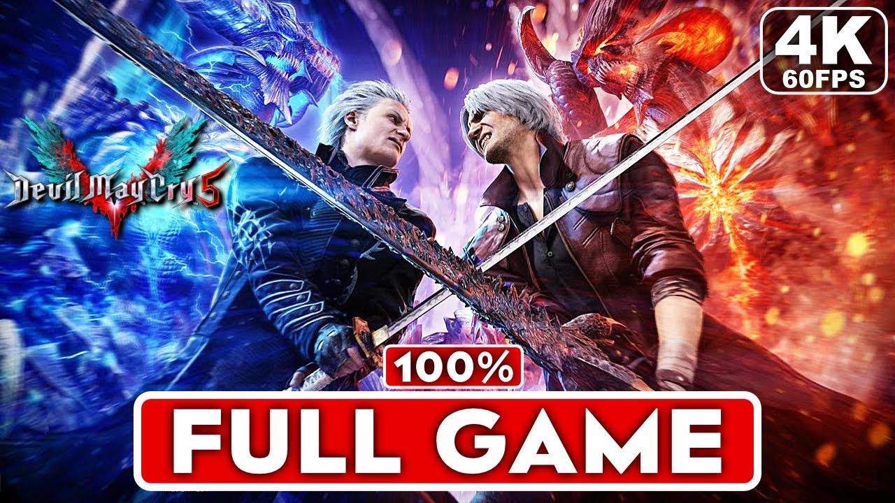 DEVIL MAY CRY 5 Gameplay Walkthrough FULL GAME 100%