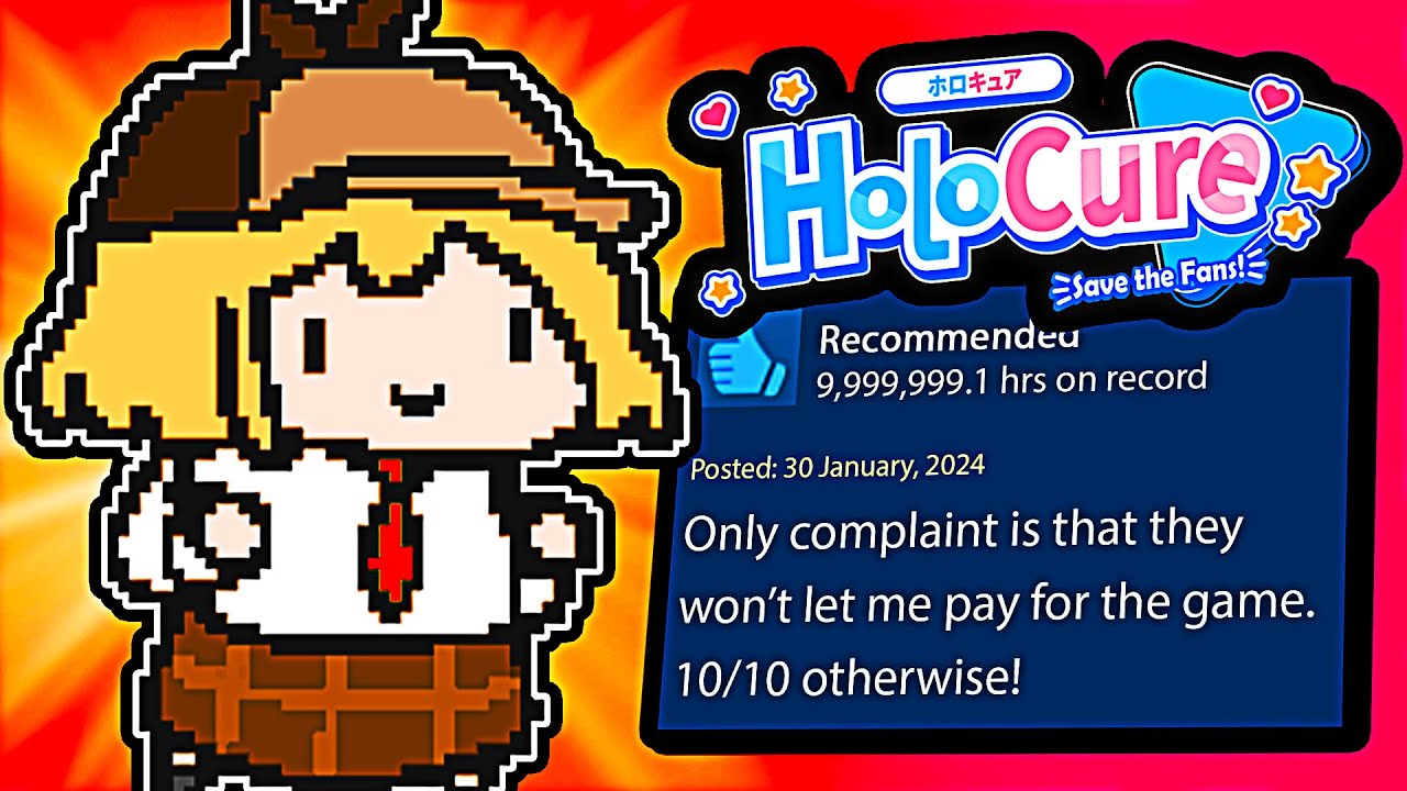  I played theBEST RATED game on Steam (HoloCure Save The Fans!)