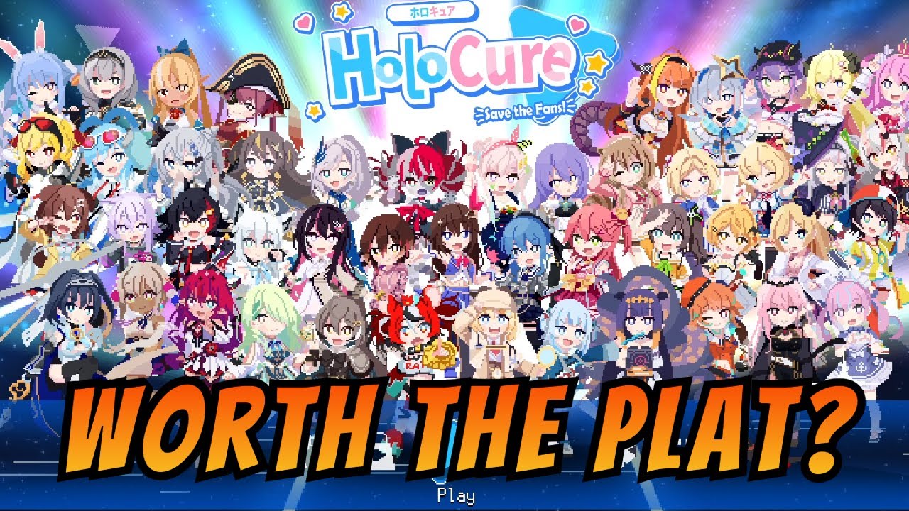 HOLOCURE - Save The Fans 【Worth The Platinum?】 Game Review