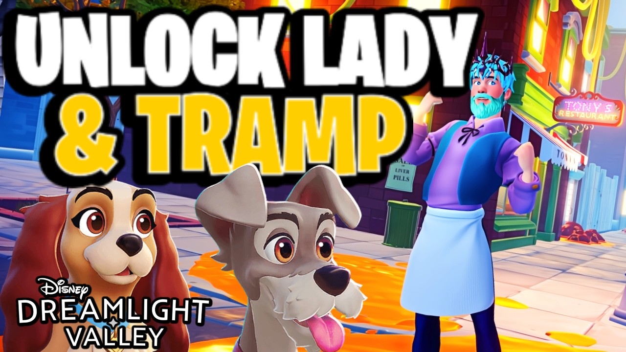 Lady & Tramp Realm COMPLETE GUIDE [All 8 Bones & Secrets] | Dreamlight Valley