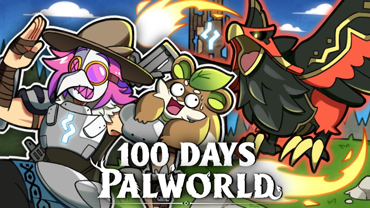  I Spent 100 Days in PALWORLD... Here's What Happened!