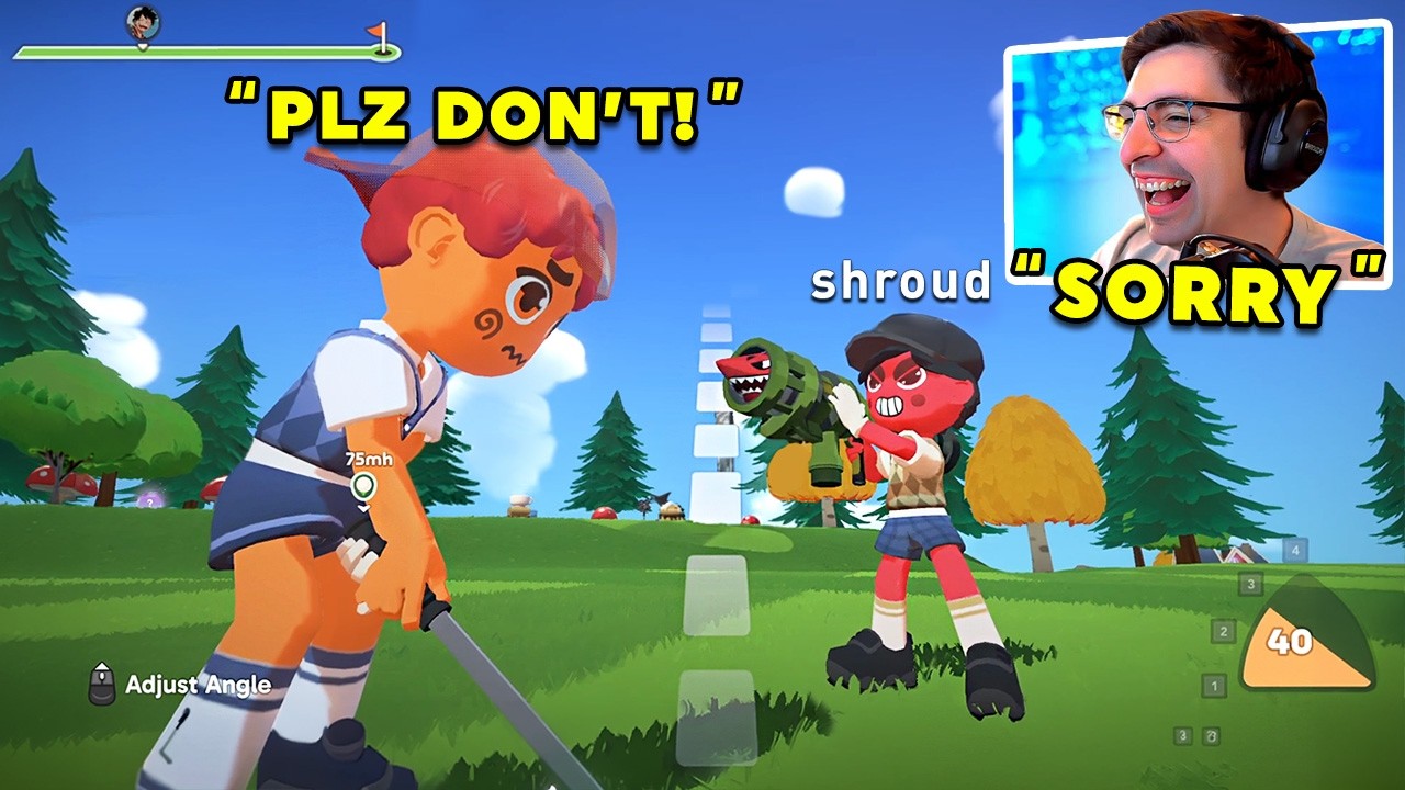 Shroud First Impression of Super Battle Golf !!!