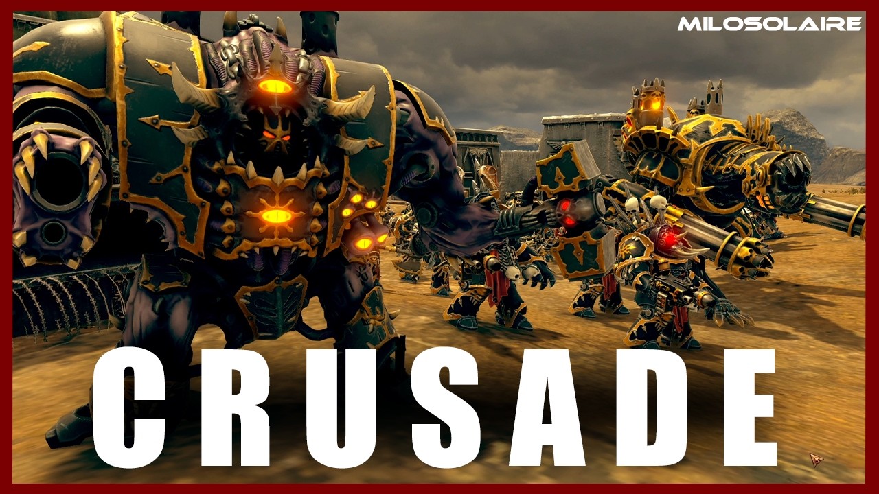 Crusade Mode | Full Chaos Space Marine Campaign | Black Legion DLC | Warhammer 40,000: Battlesector