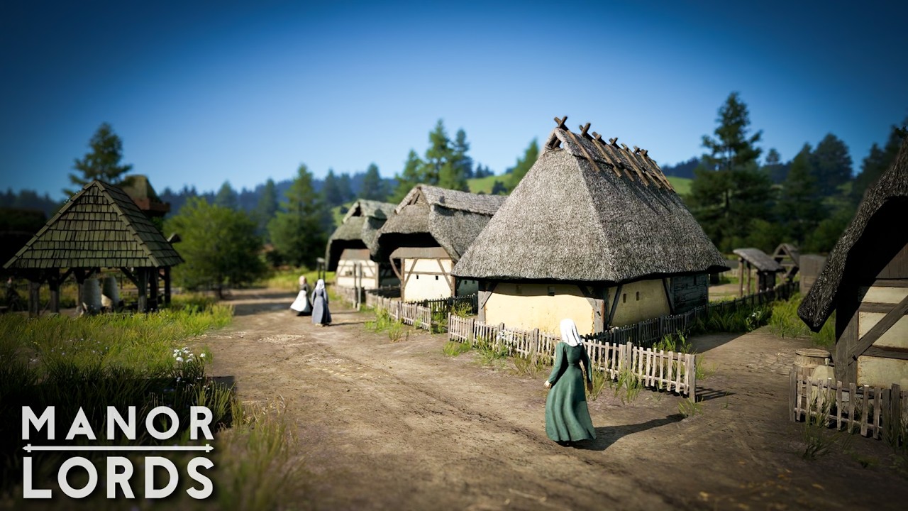 Manor Lords NEW UPDATE: Building an AUTHENTIC Medieval Village