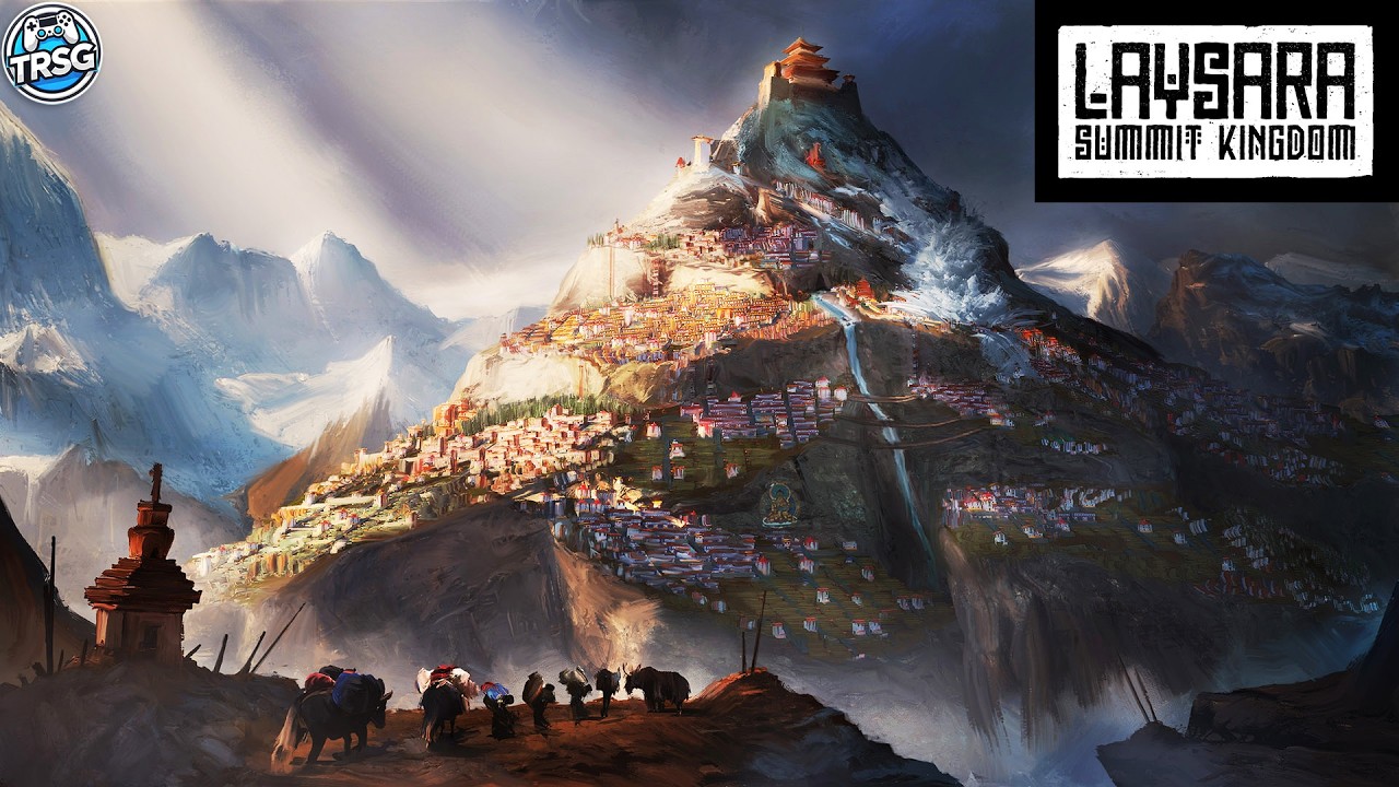 New Survival City Builder on High Mountains - Laysara Summit Kingdom Full Gameplay
