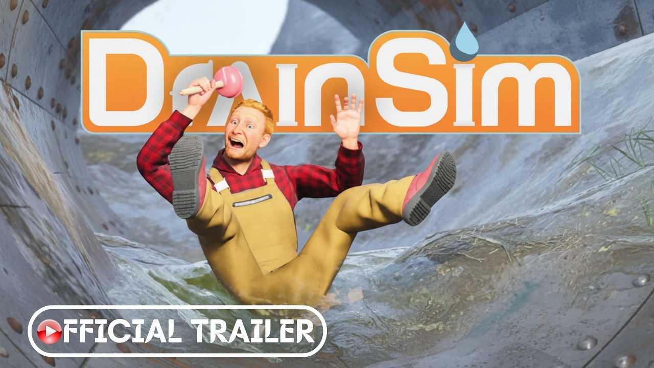 DrainSim Gameplay Trailer | The Ultimate Drainage Cleaning Simulator