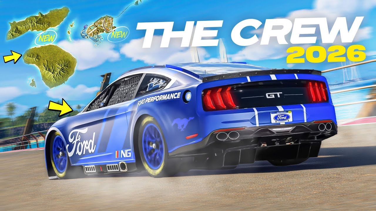3 NEW Islands, NASCAR & Track Creator in The Crew Year 3!
