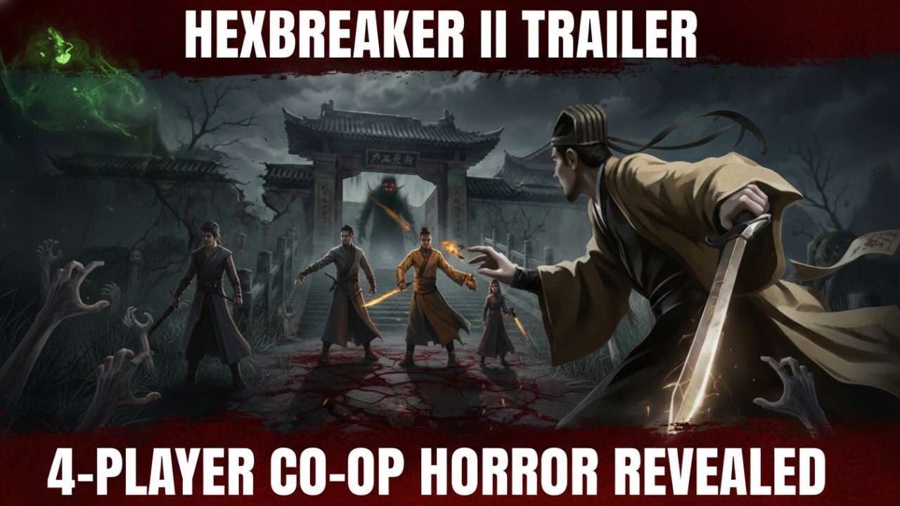 HexBreaker II Trailer | 4-Player Co-Op Horror Revealed