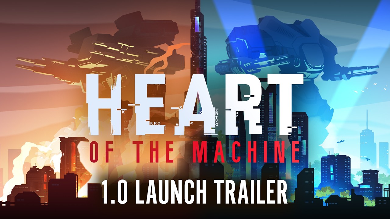 Heart of the Machine - 1.0 Launch Trailer | Sci-Fi Turn-Based 4X RPG