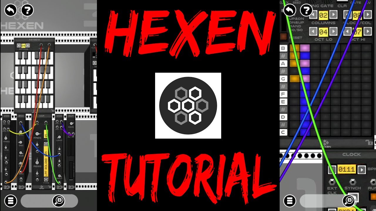 Getting Started with HEXEN: Modular Synth for your phone!!