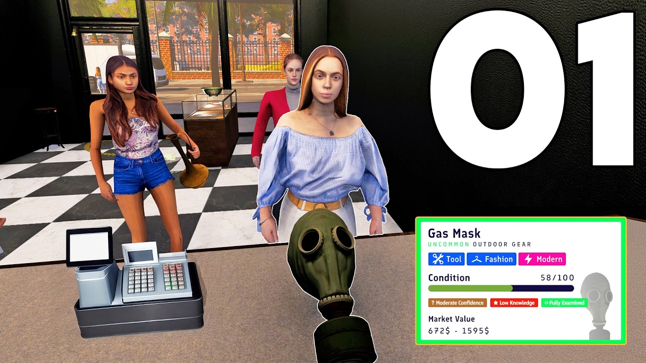 Pawnbroker Simulator - Part 1 - The Beginning