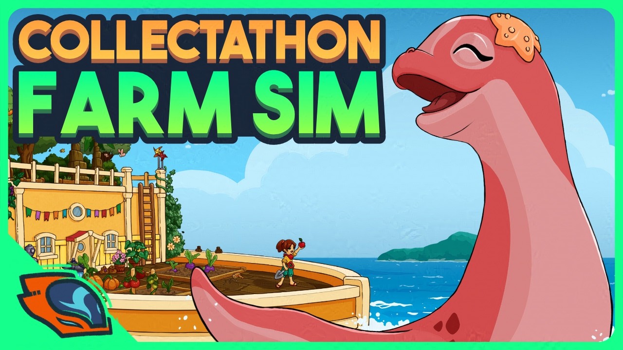 Collectathon Farming Simulator On A Plesiosaurus House Boat! - Collector's Cove [Demo]