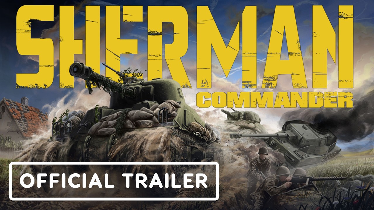Sherman Commander - Official Steam Next Fest Demo Launch Trailer