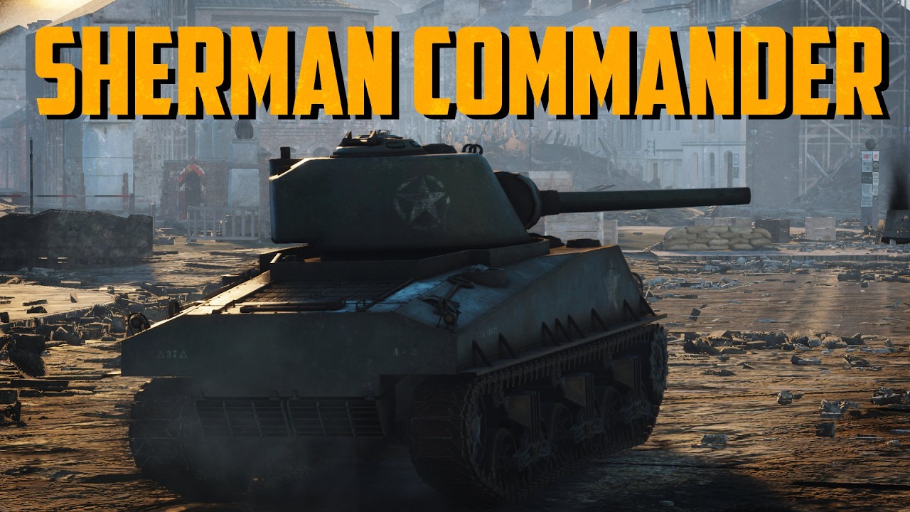 New Tank Game With a Playable Demo || Sherman Commander!