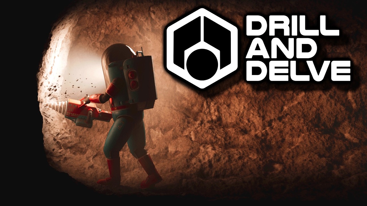 New Dystopian Space Mining Survival! - Drill and Delve