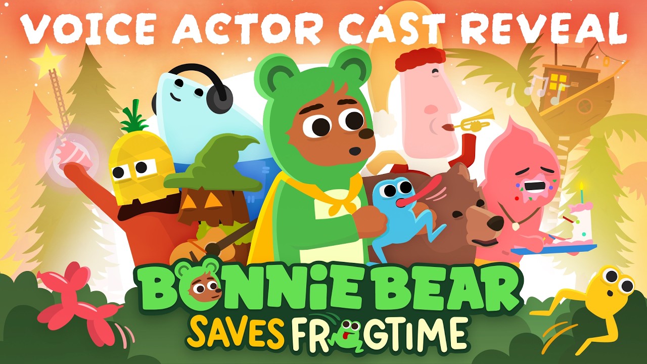 Bonnie Bear Saves Frogtime | Voice Actor Reveal Trailer