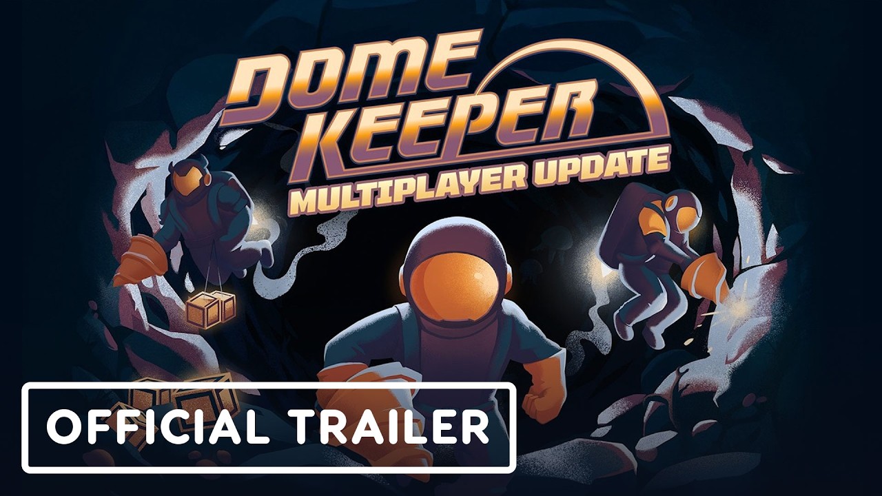 Dome Keeper - Official Multiplayer Update Release Date Trailer