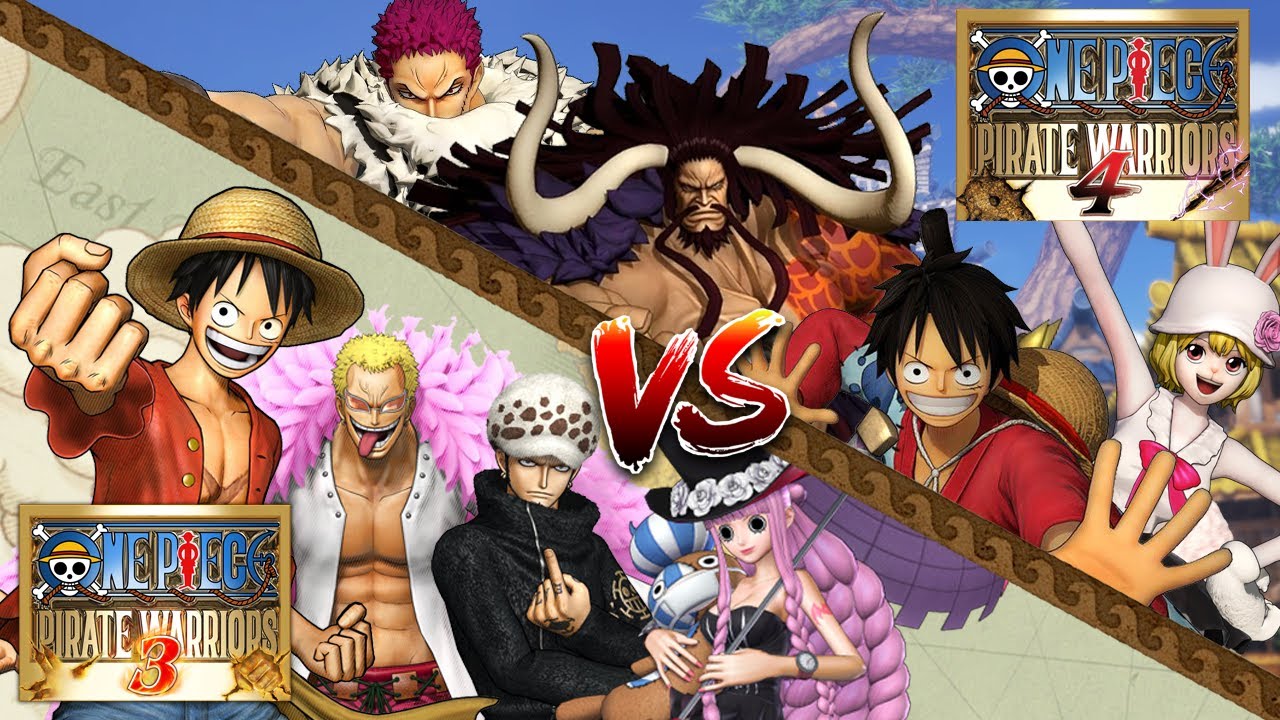 One Piece Pirate Warriors 3 VS 4 || Innovation, But At What Cost?