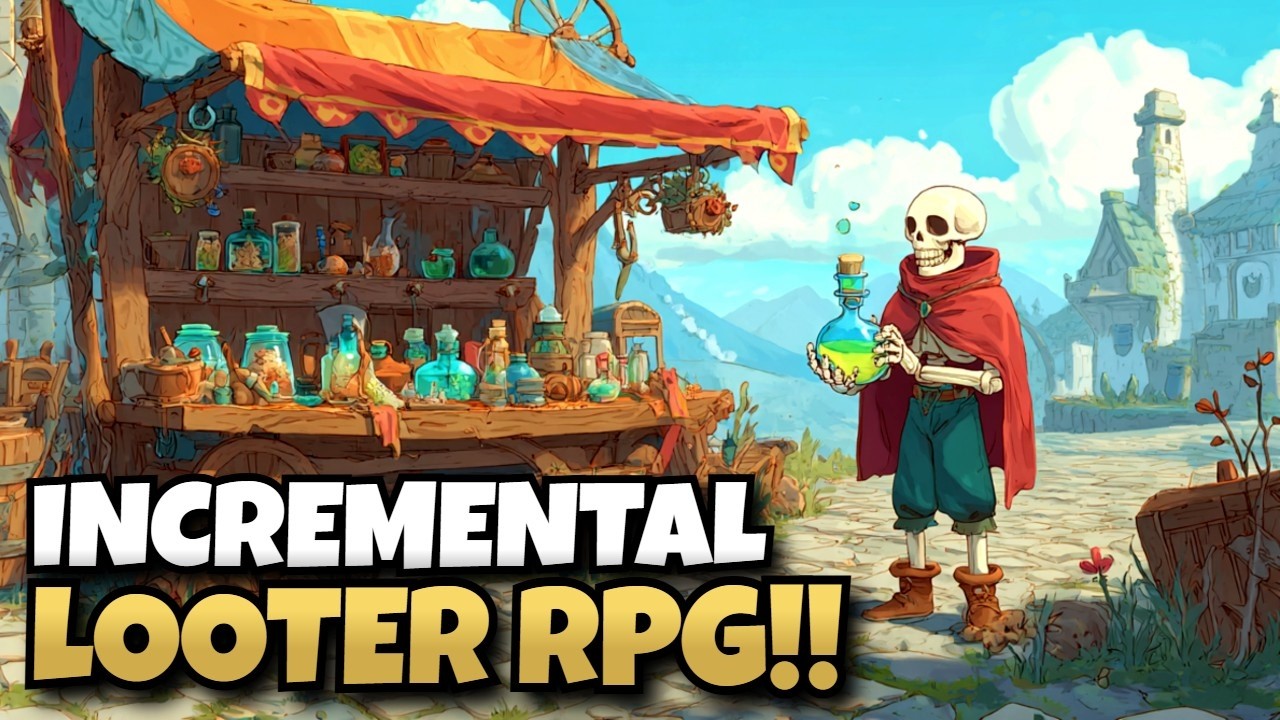 An Incredible Loot Focused Village Sim! | Skeleseller