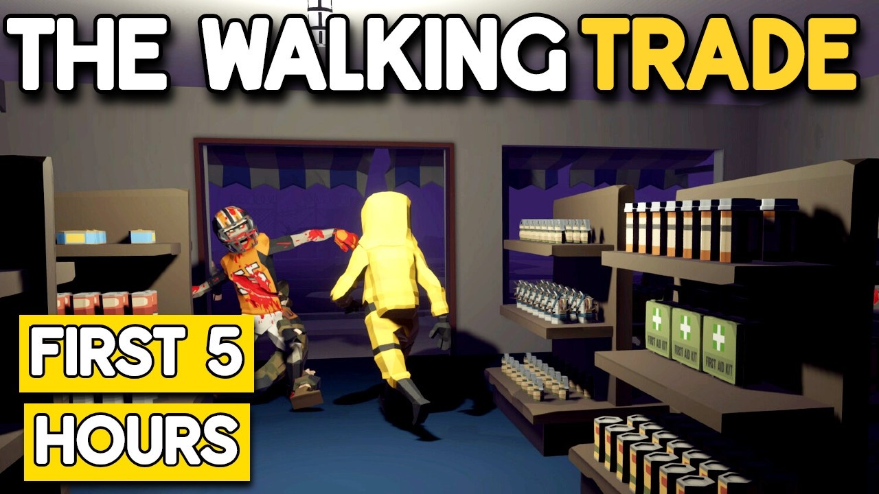 The First 5 Hours Of The Walking Trade! - Day 1