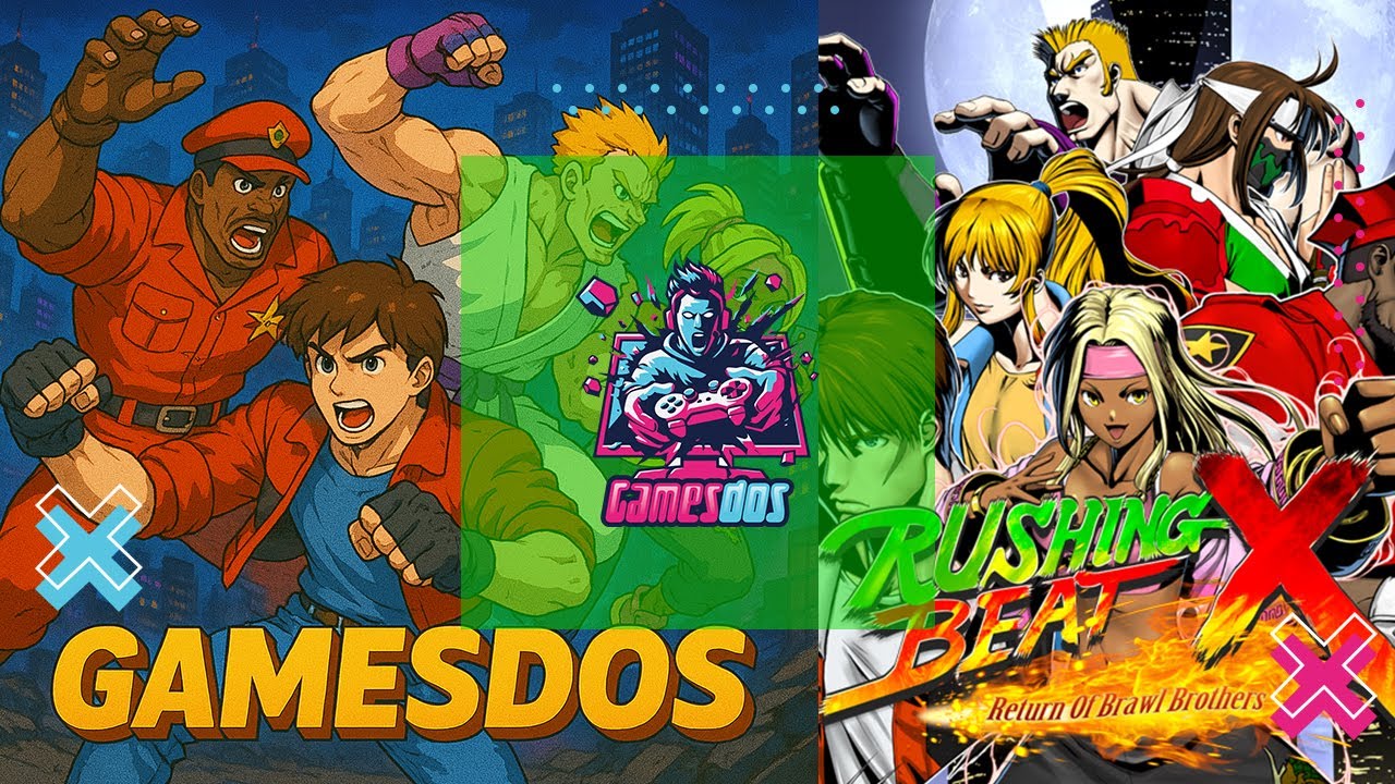 Rushing Beat X: Return of the Brawl Brothers Gameplay PC