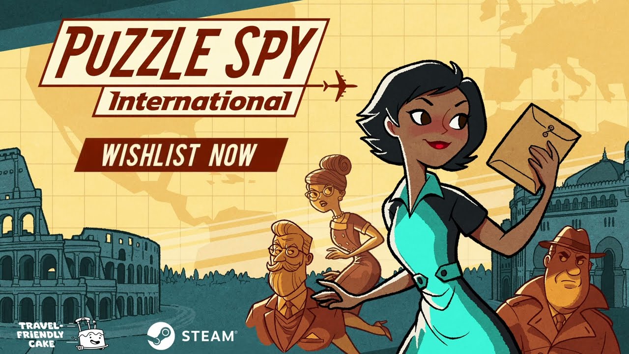 Puzzle Spy International - Gameplay Announce Trailer